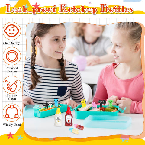 Hoolerry bear squeeze bottle provides mess-free sauce control at mealtime.