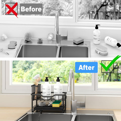 Hoopoton stable non-slip base prevents tipping on smooth countertops.