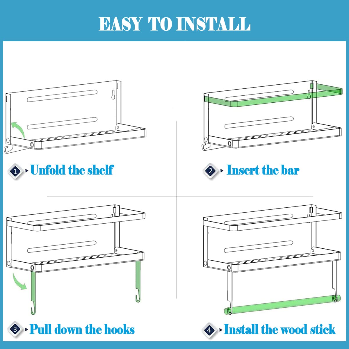Hoopoton strong magnet back grips fridge securely without slipping.