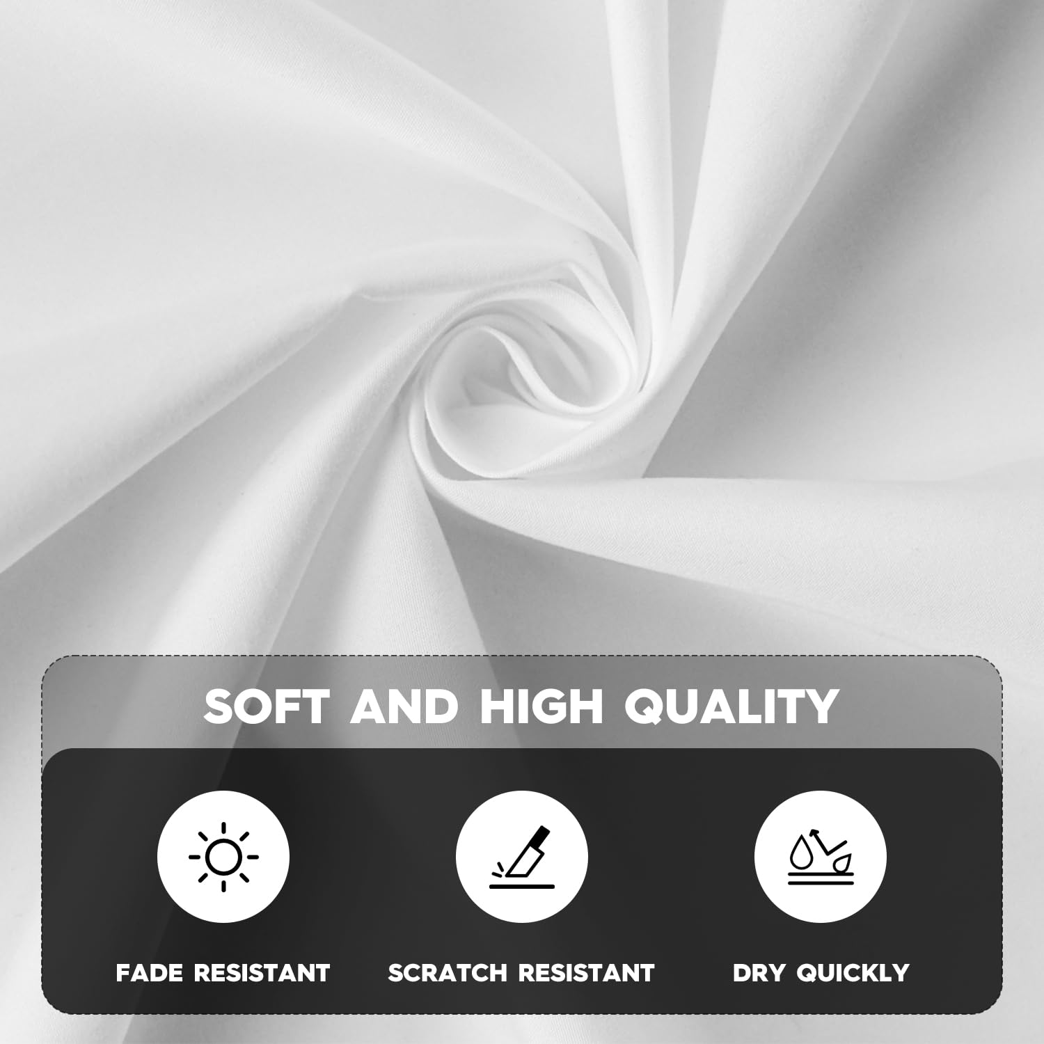 Horaldaily rectangle tablecloth fits standard dining tables for 4–8 guests.