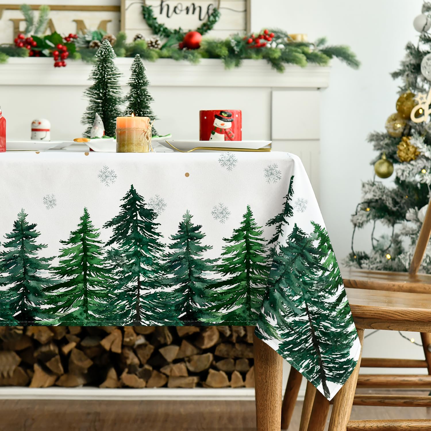 Horaldaily washable table cover simplifies post-party cleanup and reuse.