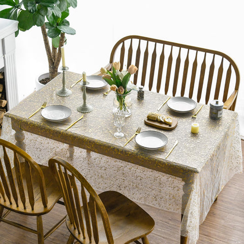 Horaldaily wedding tablecloth creates refined elegance for ceremonies and receptions.