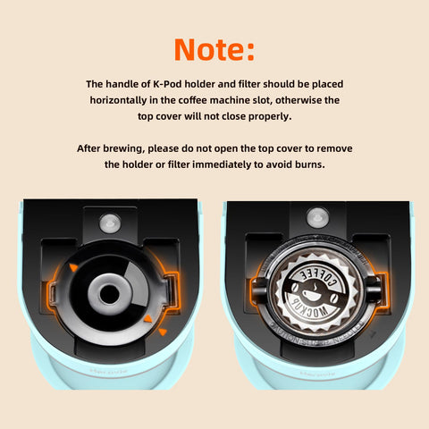 Horavie 6 to 12 oz brew sizes for customizable coffee.