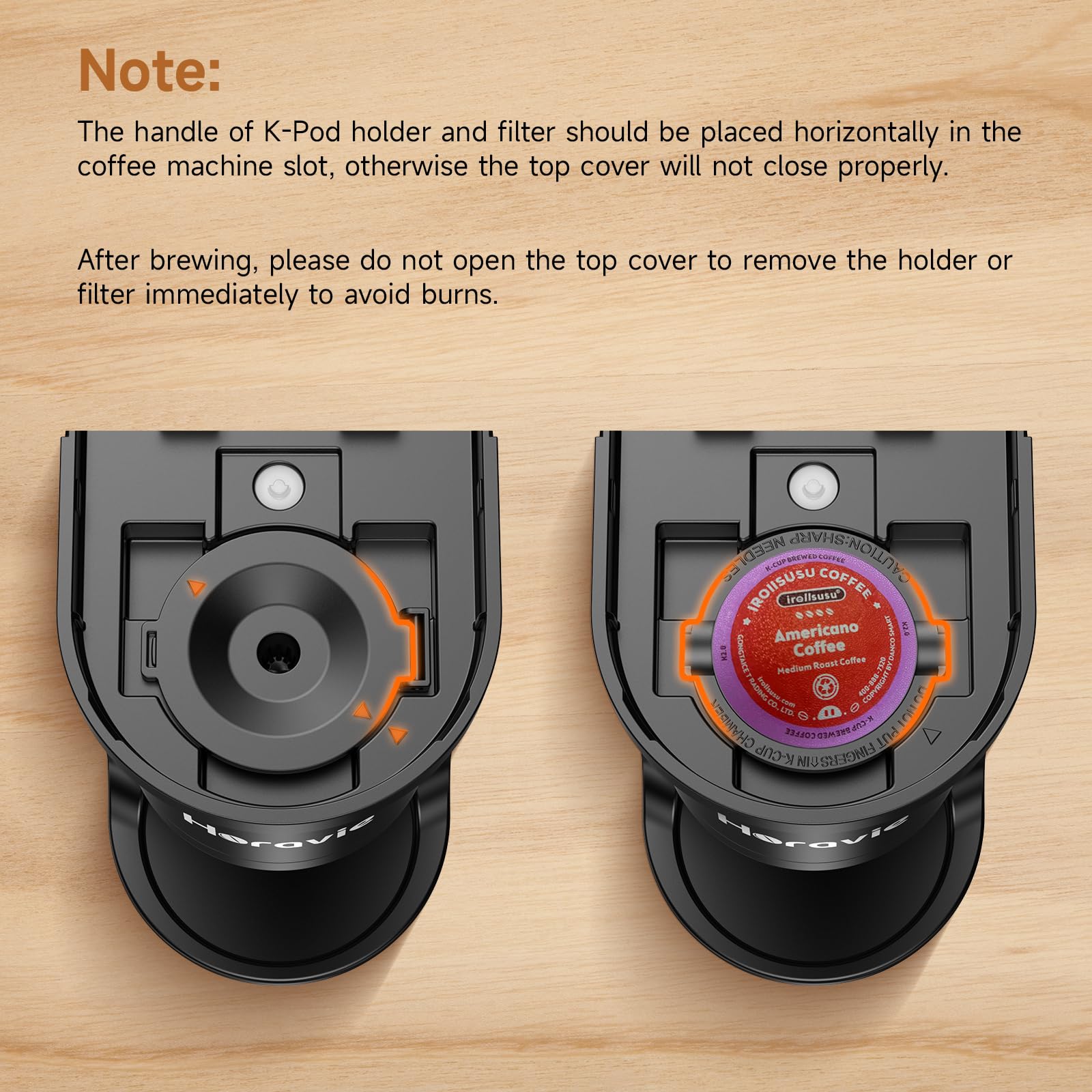 Horavie compact design fits small kitchens, offices, or travel spaces.