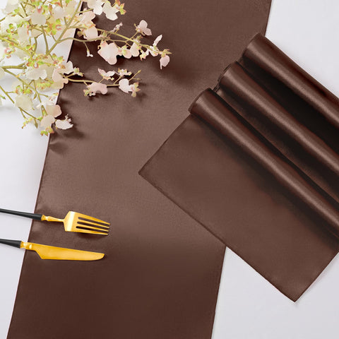 Horbaunal easy-care satin runner is simple to clean and maintain between ceremonies.