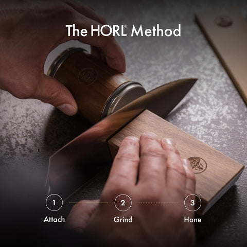 HORL 2 20° edge for robust cutting tasks in the kitchen and beyond