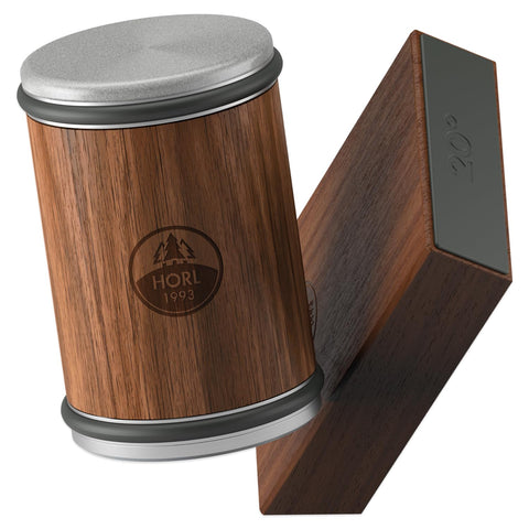 HORL 2 walnut rolling sharpener with compact German-made design for precise edge control