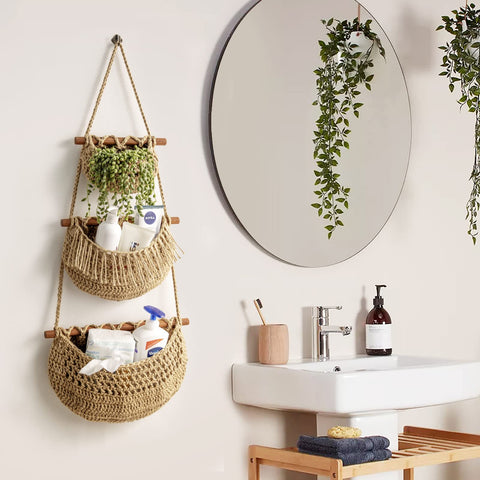 Horpait multi-purpose basket suitable for dorm room organization