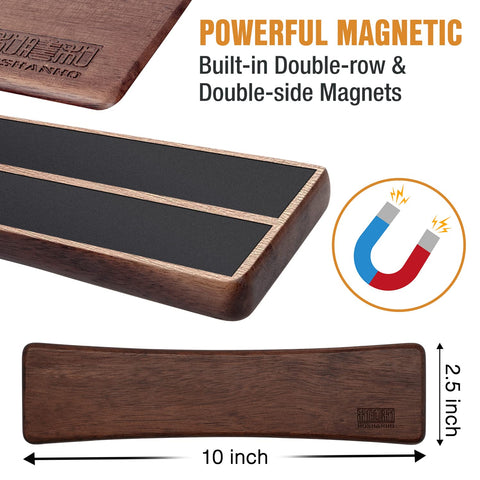 HOSHANHO arc-design magnetic strip adds style and organization