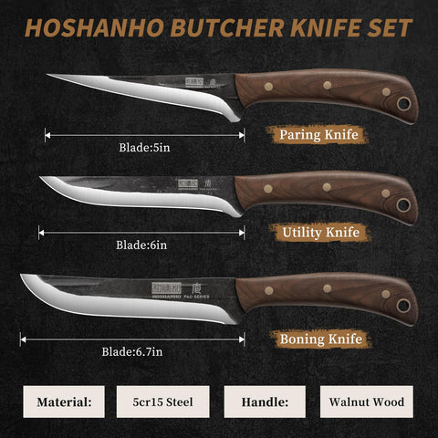 HOSHANHO 6.7-inch boning knife for precise meat trimming