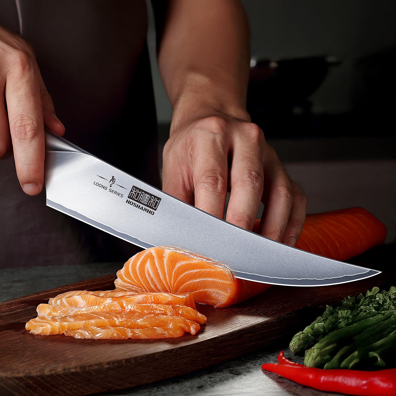 HOSHANHO care tip keeps blade sharp when hand washed and dried.