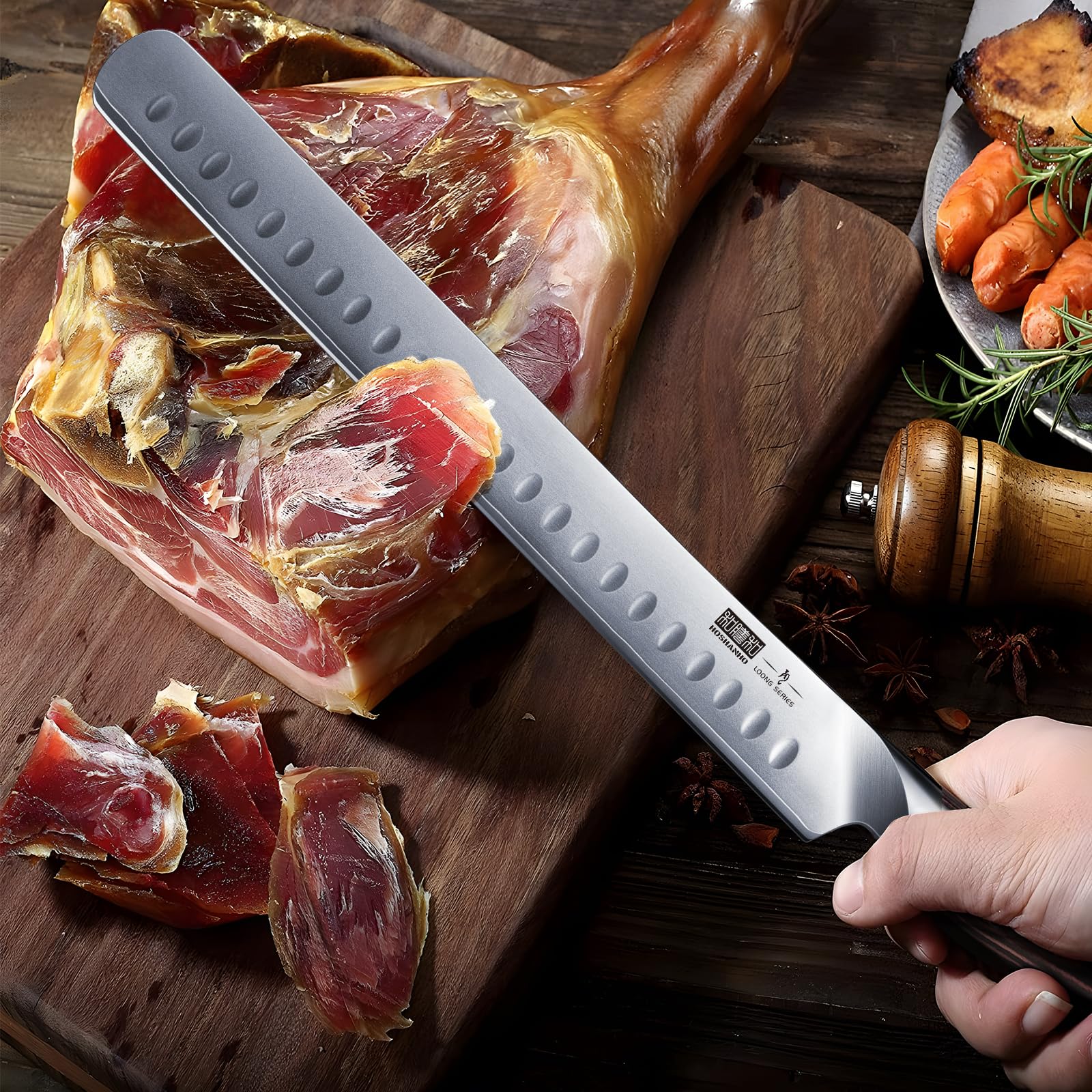 HOSHANHO gift-ready carving knife suits holidays and weddings