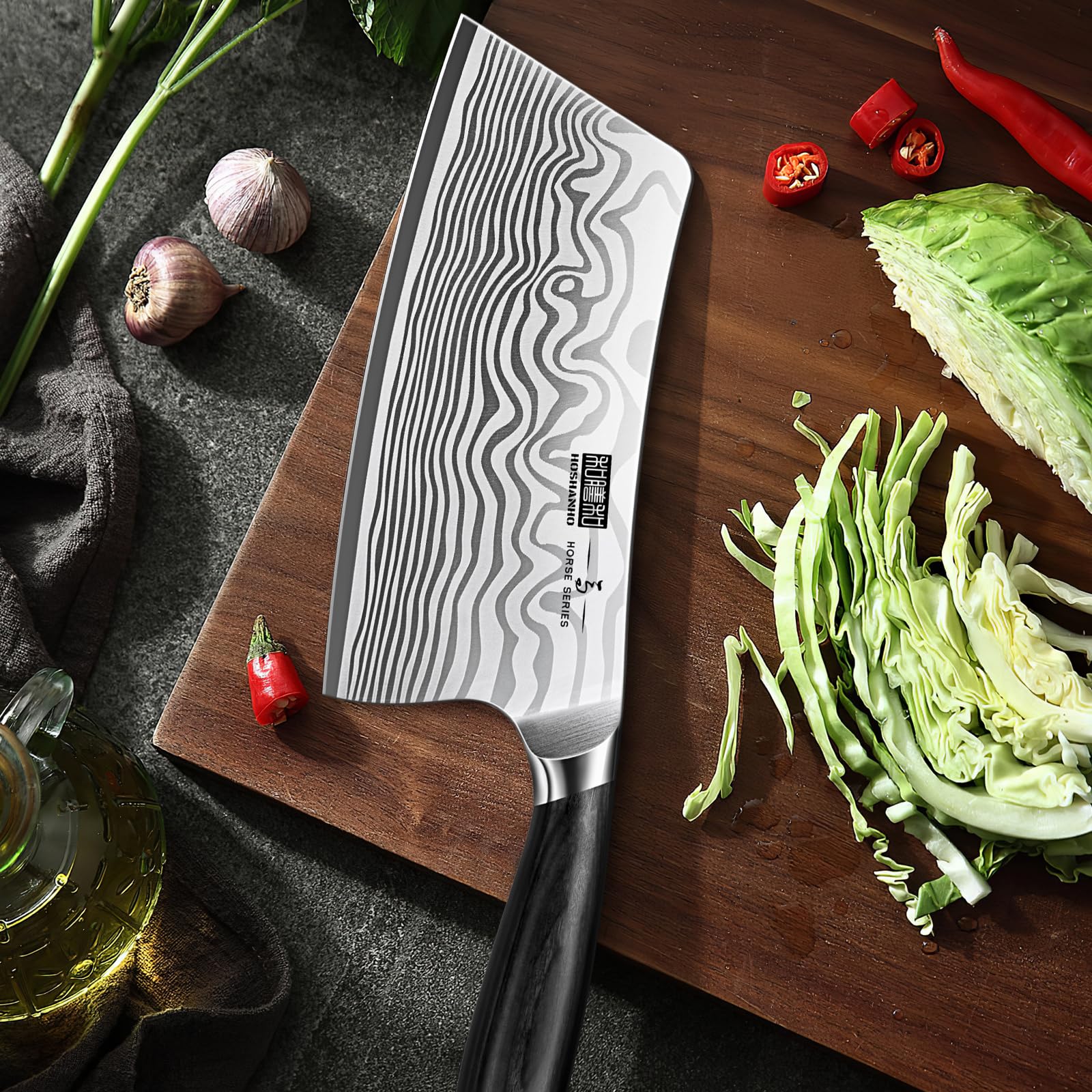 HOSHANHO meat-cutting capability powers through thick cuts with balance.