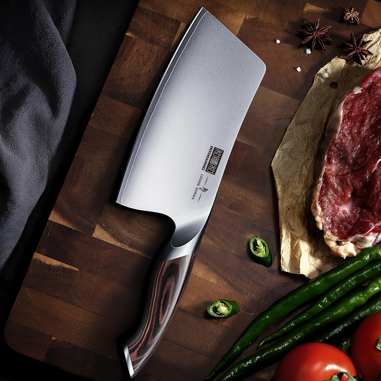 HOSHANHO 7inch cleaver care and maintenance tips.