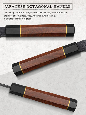 HOSHANHO fillet knife close-up for precise fish slicing.