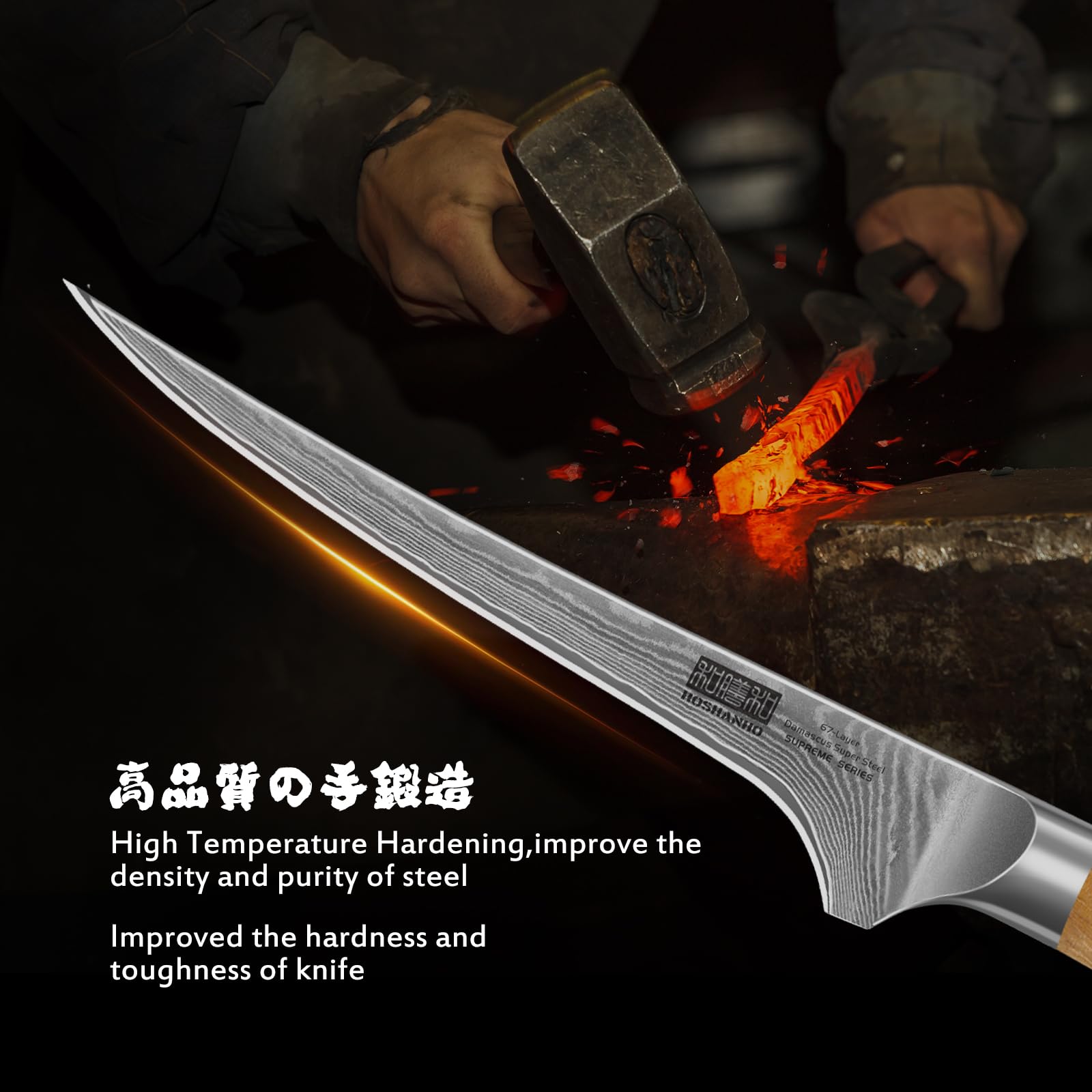 HOSHANHO flexible tip aids maneuvering around small bones.