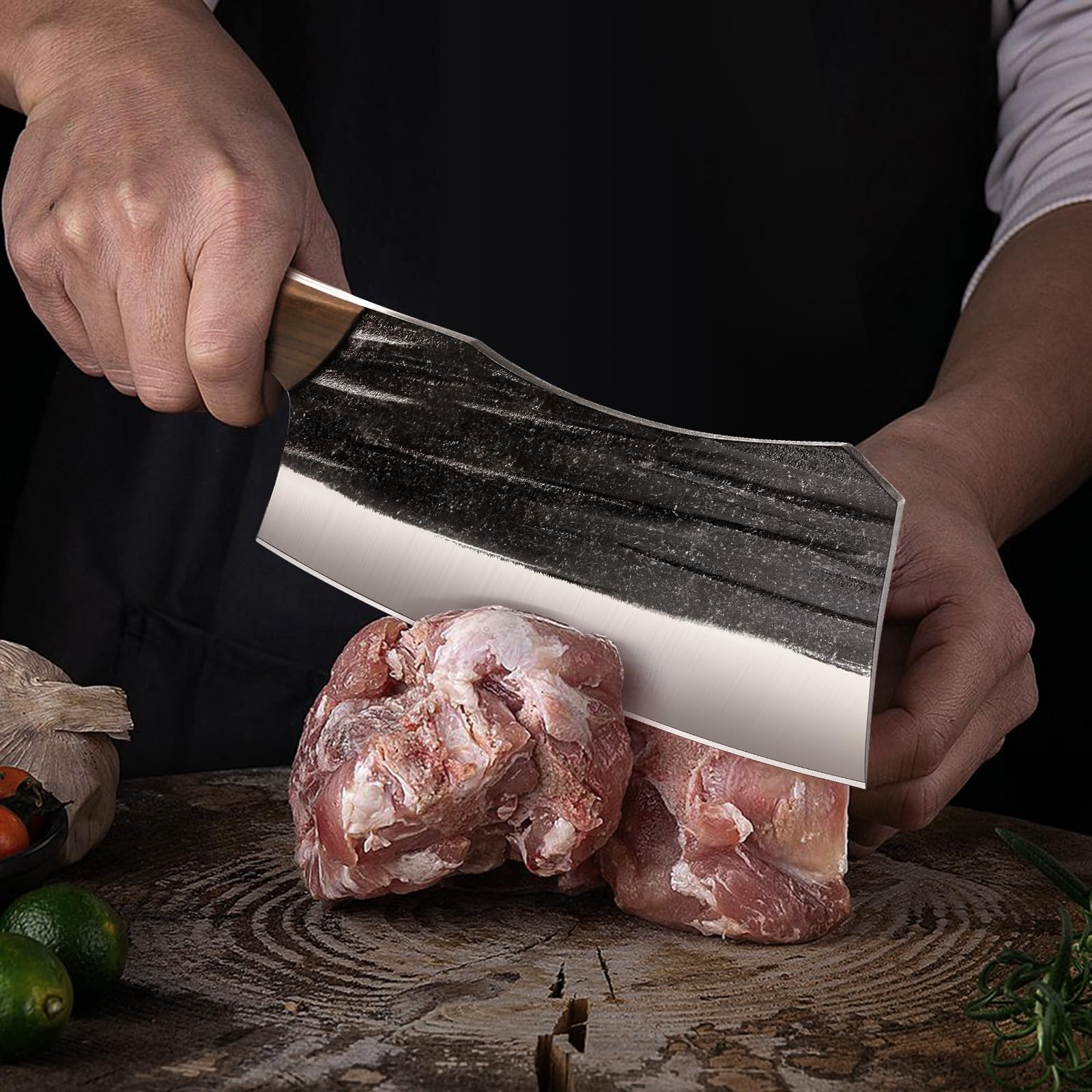 HOSHANHO full-tang knife with three rivets for stability