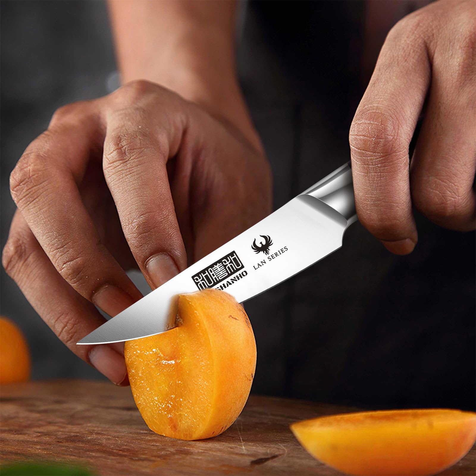 Gift-ready HOSHANHO knife set box for cooking enthusiasts