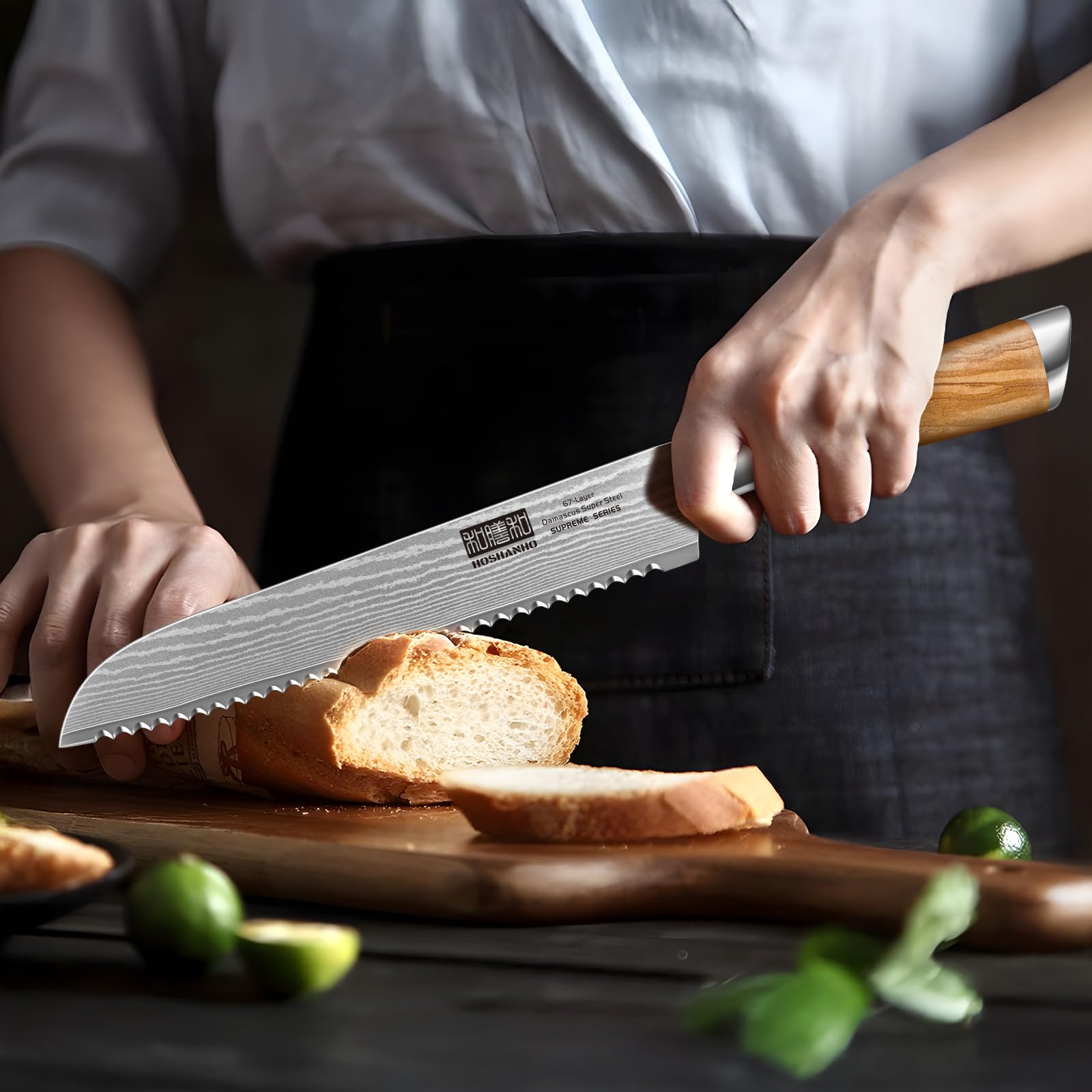 HOSHANHO knife in elegant, gift-ready packaging.