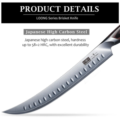 HOSHANHO Japanese high-carbon steel blade for durability and sharpness