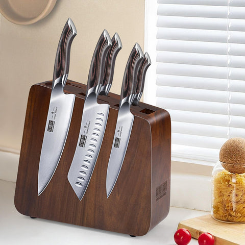 HOSHANHO kitchen counter storage keeps knives accessible