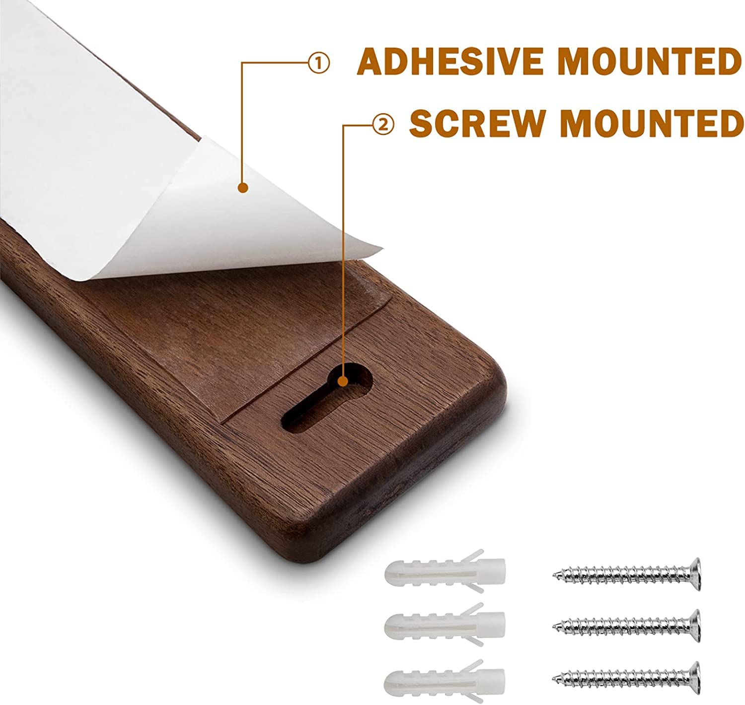 HOSHANHO knife strip mounted on wall for easy access