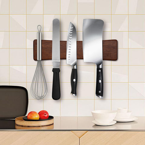 HOSHANHO multipurpose magnetic rack organizes utensils and tools