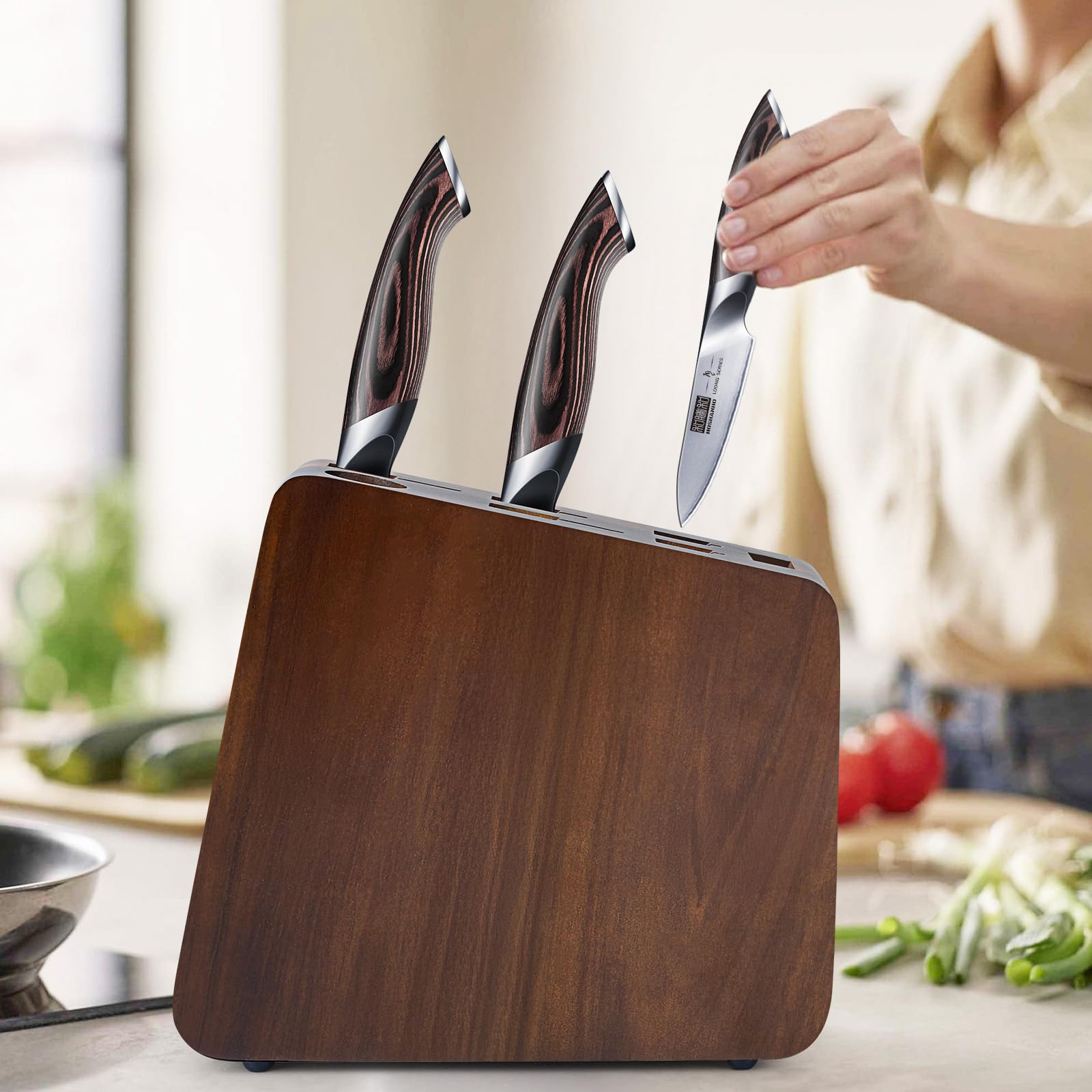 HOSHANHO parallel slots protect blades during storage
