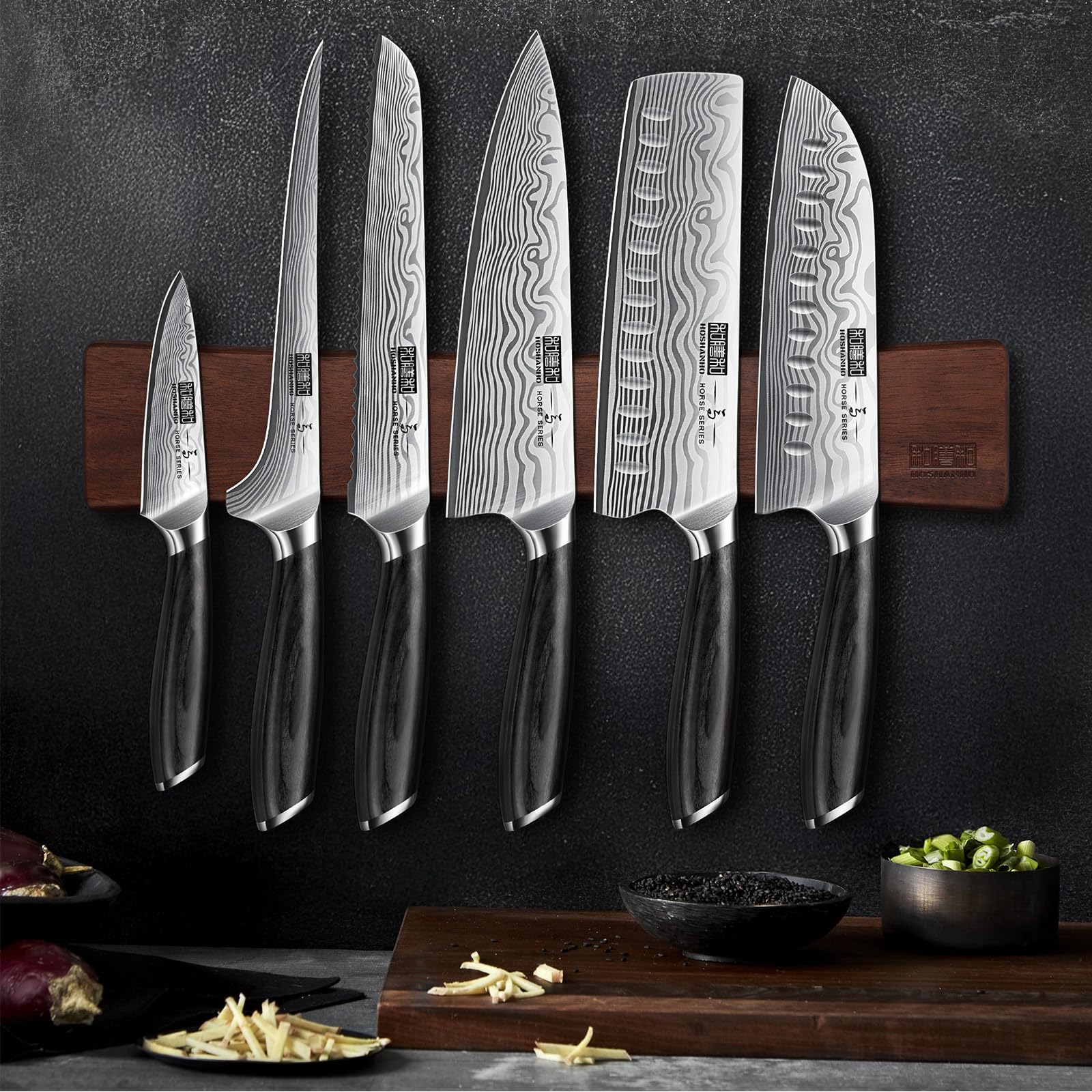 HOSHANHO 3.75-inch paring knife for small detail work