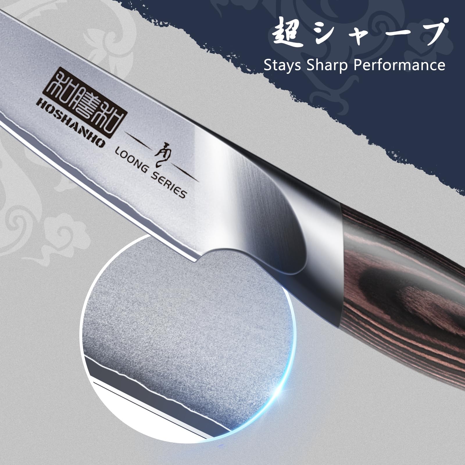 HOSHANHO paring knife fruit slicing like apples and oranges.