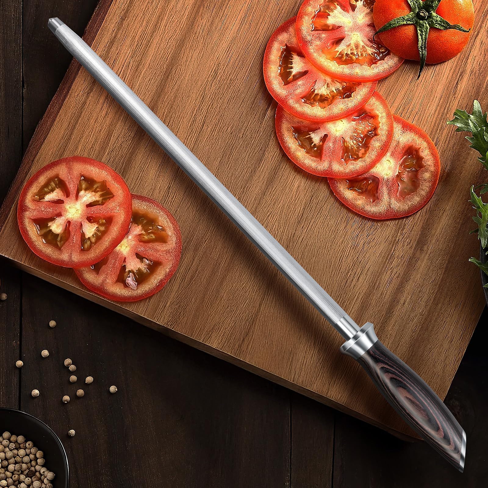 Premium high-carbon steel construction for durability and wear resistance