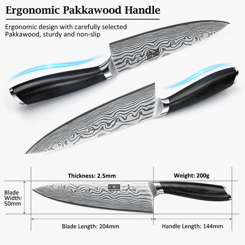 HOSHANHO razor-sharp edge enables precise slicing.