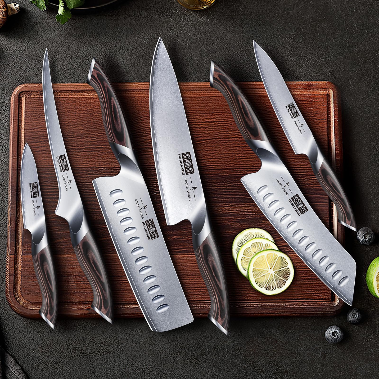 HOSHANHO six-inch utility knife versatile daily cutting tasks