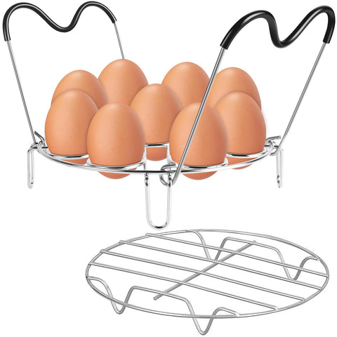 Hosimay 9-hole egg steamer rack for batch cooking