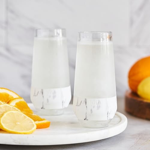 Host Champagne Freeze glass easy care with hand-wash instruction
