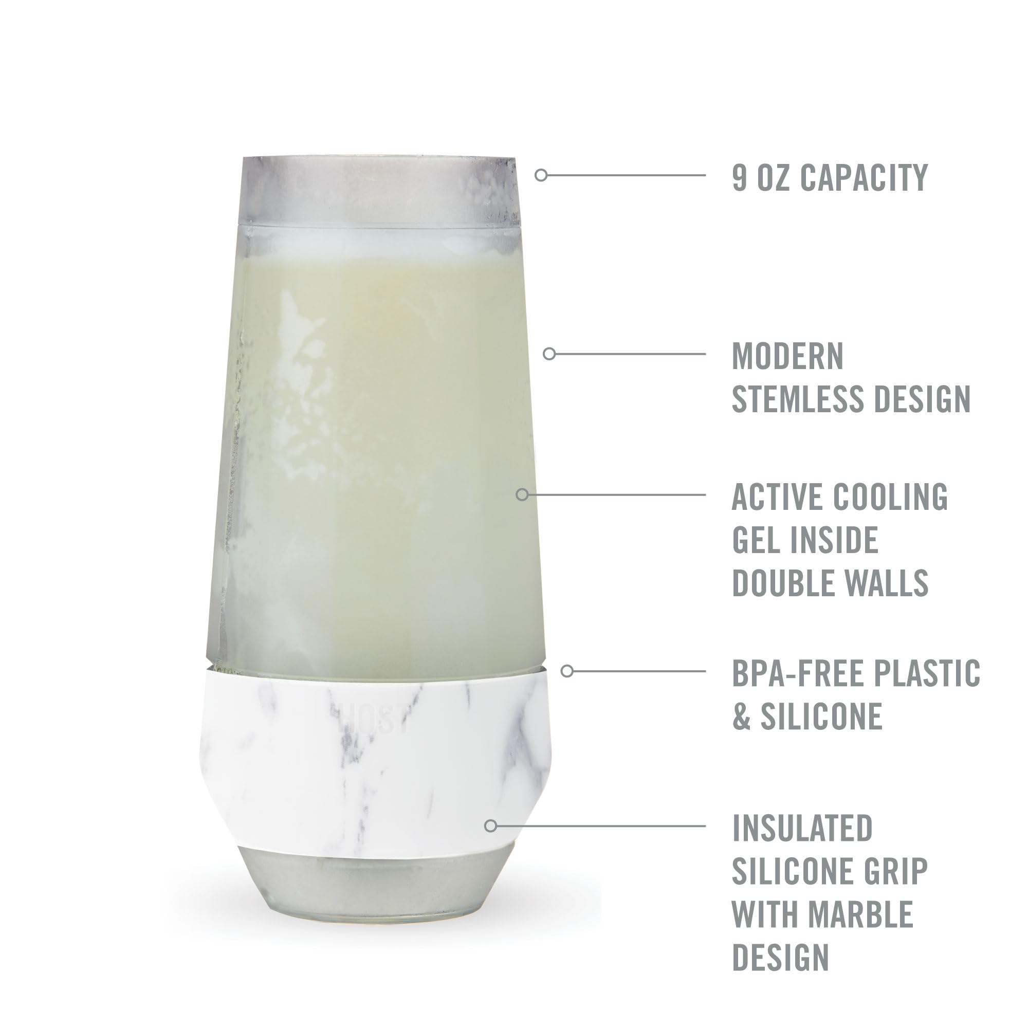 Host Champagne Freeze glass used with mimosas for brunch moments