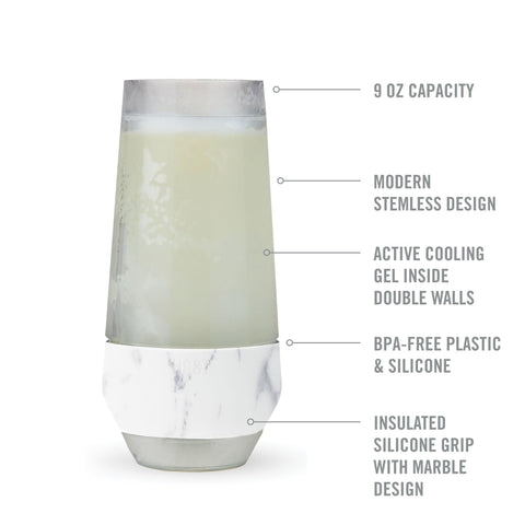 Host Champagne Freeze glass used with mimosas for brunch moments