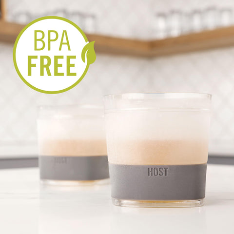 Host Whiskey Freeze glass 9oz capacity ideal for neat pours and cocktails