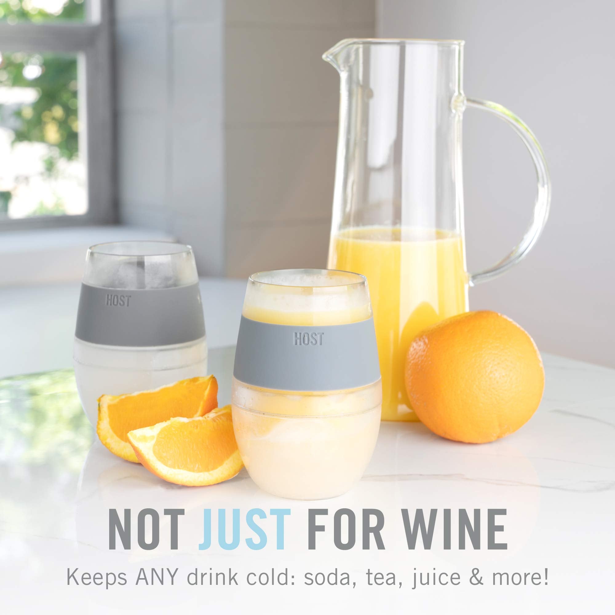 Host Wine Freeze Cup 8.5-ounce capacity ideal for a single serving