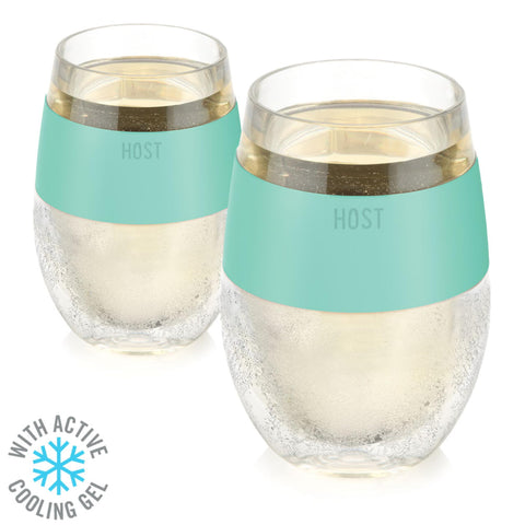 Host Wine Freeze Cup insulated band close-up showing comfortable grip