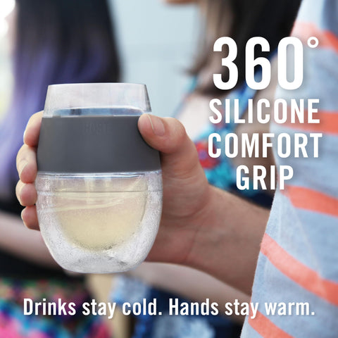 Host Wine Freeze Cup for outdoor wine night provides reliable chill outdoors