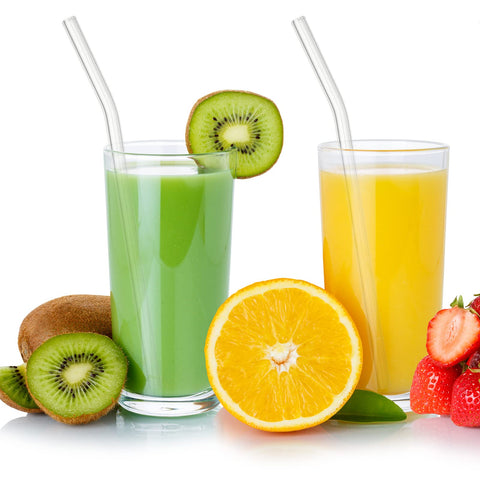 Hosuly glass straw handy for tea, coffee, juice and smoothies.