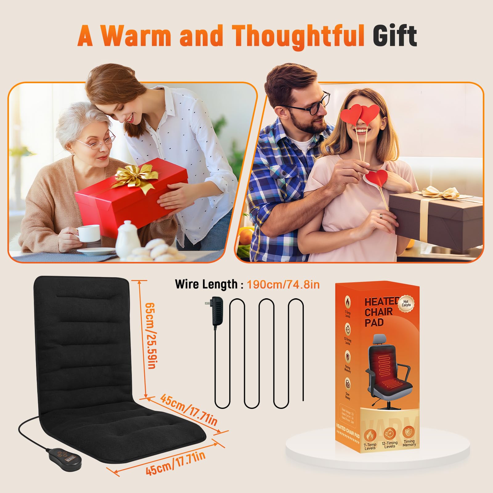 HotCalyto 12V low-voltage power adapter ensures safe, efficient heating