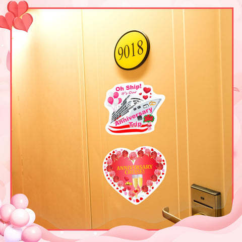 Hoteam rose magnet creates romantic ambiance on doors