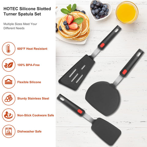 Hotec spatula dishwasher-safe easy cleanup after cooking