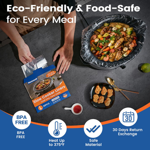 Hotensil heavy-duty liner protects pot from leaks during cooking