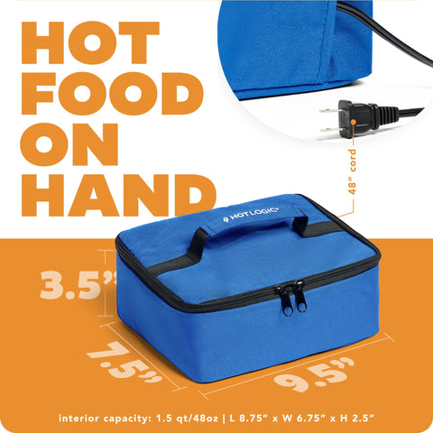 HOTLOGIC Mini electric heater reheating food