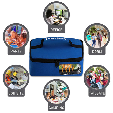 HotLogic Mini glass container inside supports safe reheating and easy cleaning.