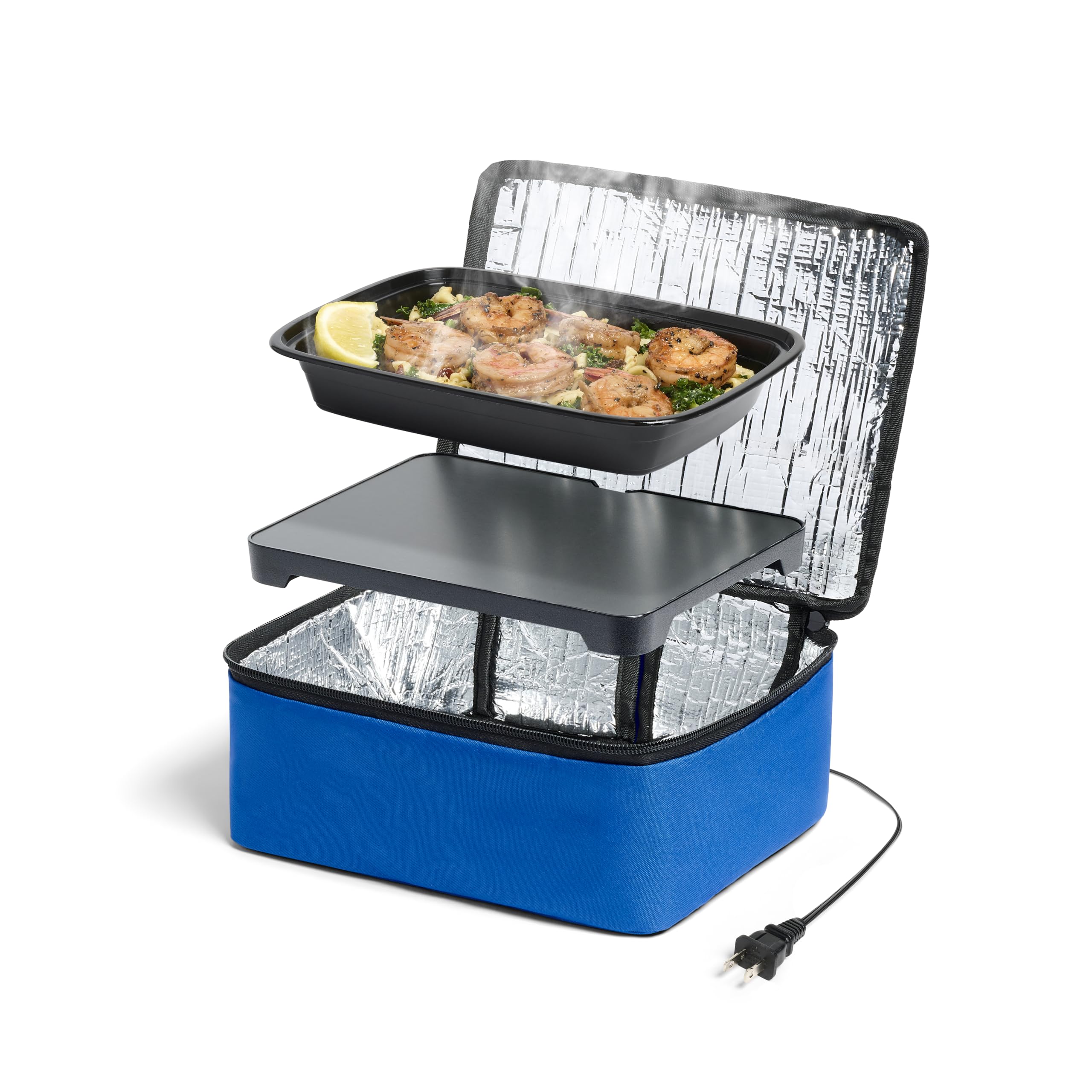 HOTLOGIC Mini lunch box blue for on-the-go hot meals