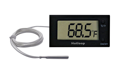 Hotloop Digital Oven Thermometer display shows precise oven temperature for confident cooking.